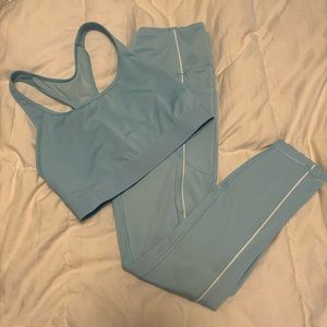 Victoria’s Secret player sports bra and essential legging set